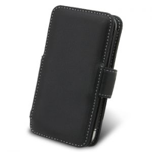 Чехол Melkco Leather Case Book Black with Name Card Slot for iPhone 4 (APIPO4LCBT2BK)